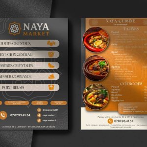 Flyer recto Naya Market